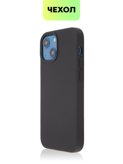 Чехол BROSCORP для Apple iPhone 13 mini оптом (арт. IP13MINI-SOFTRUBBER-BLACK)