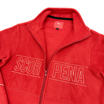 Кофта Scorpena Collection на молнии Красная -