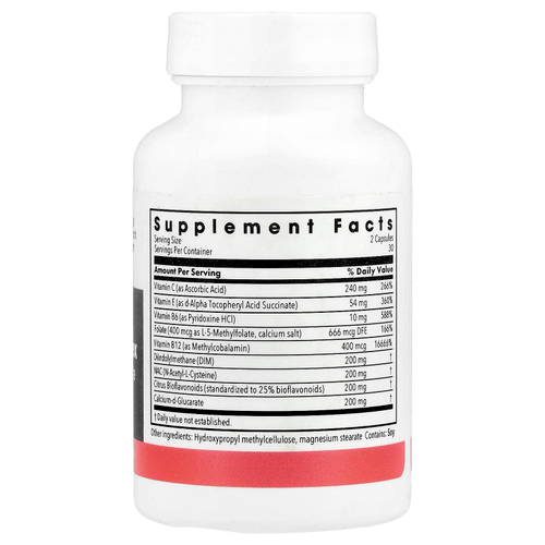 Metabolic Maintenance, комплекс с DIM, 60 вегетарианских капсул