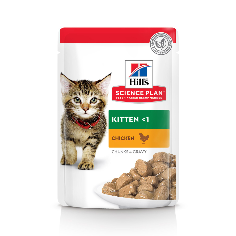 Hill's SP Kitten Курица в соусе пауч для котят 85 г