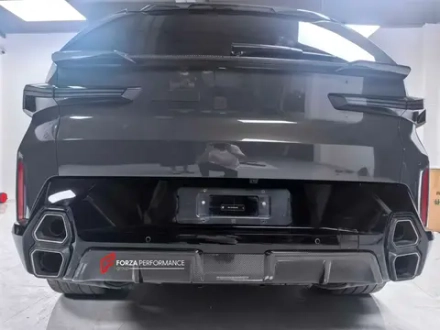 Карбоновый диффузор заднего бампера для BMW XM G09 2023+ БМВ