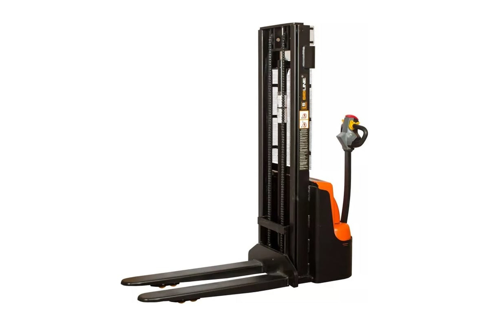 Штабелер электрический самоходный, поводковый 1,5 т - 3 м Вилы: 1150 , Гелевая АКБ, WS1530 SIBLINE