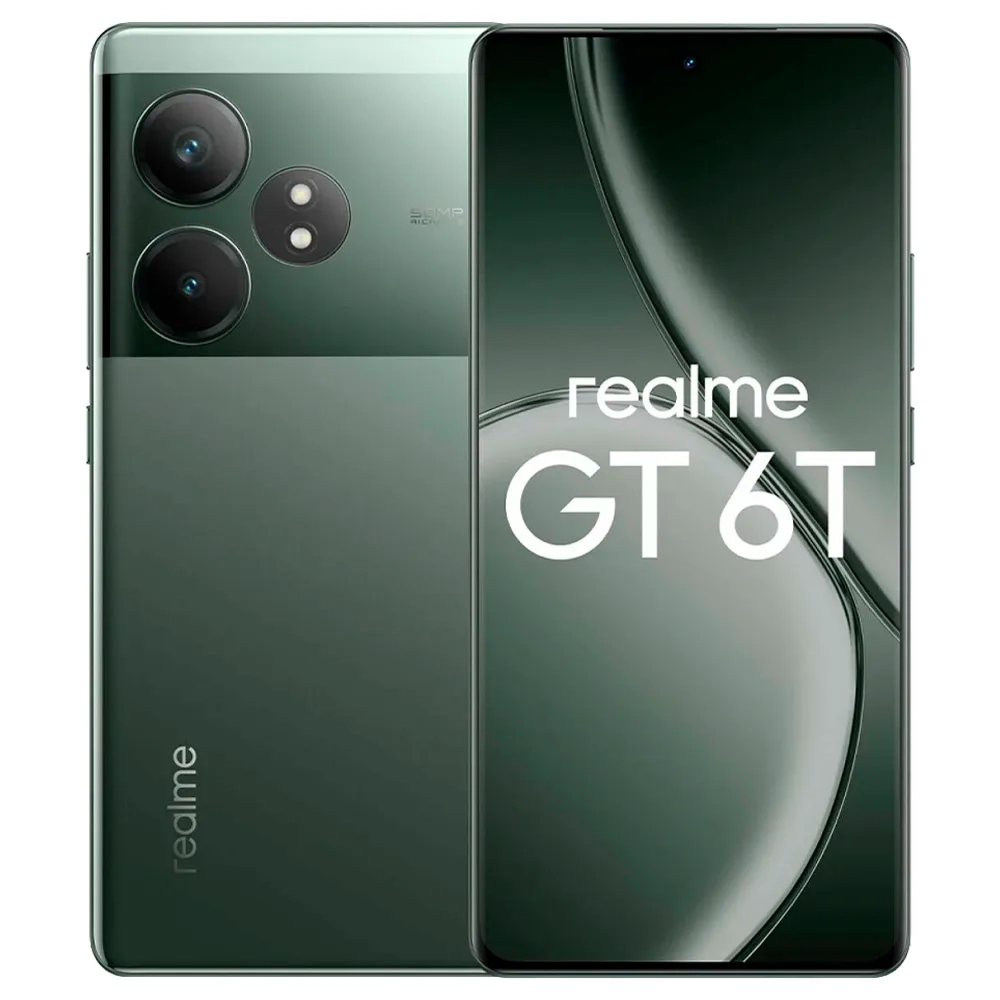 Смартфон Realme GT6T 8/256GB, Green (Зеленый туман)