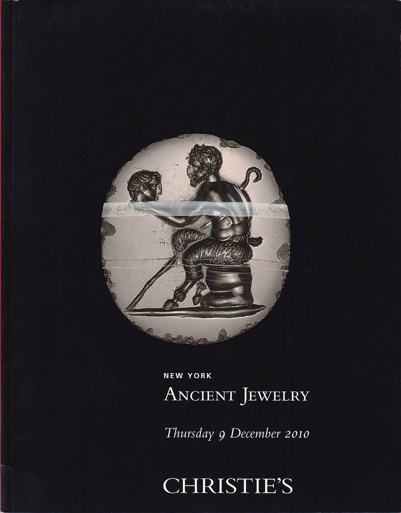 Каталог аукциона Christie's, Нью-Йорк, Античные украшения от 9 декабря 2010 года