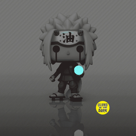Фигурка Funko POP! Animation Naruto Shippuden Jiraiya with Rasengan (светится в темноте) (Exc)
