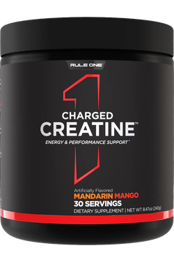 Rule One Charged Creatine 240 g Мандарин Манго , Заряженный Креатин