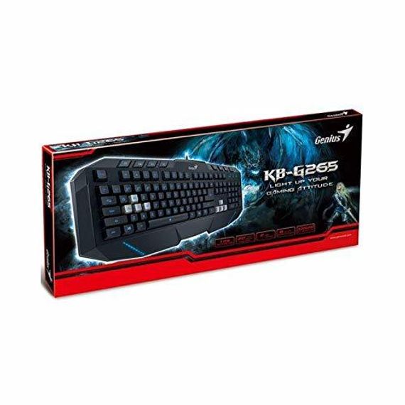 Klaviatura \ Клавиатура \ Keyboard  Gaming Keyboard Genius KB-G265 LED Backlight