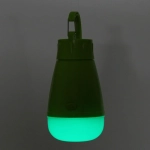 Фонарь туристический подвесной 3 режима, 3LED, 3AAA карабин 5688
