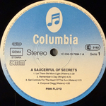 Pink Floyd – A Saucerful Of Secrets (Европа) Т