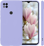 Мягкий Soft Touch чехол из силикона для XIAOMI REDMI 9C с бархатной подкладкой