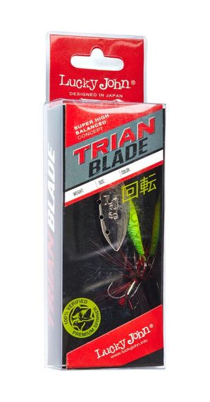 Блесна вращающаяся Lucky John TRIAN BLADE LONG 09.0г 008