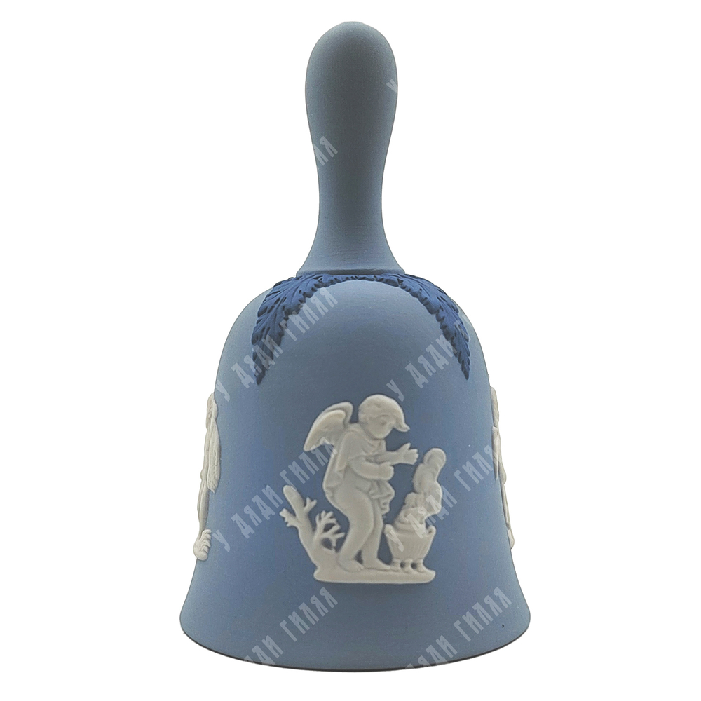 Колокольчик . Яшмовый бисквитный фарфор. Wedgwood Веджвуд