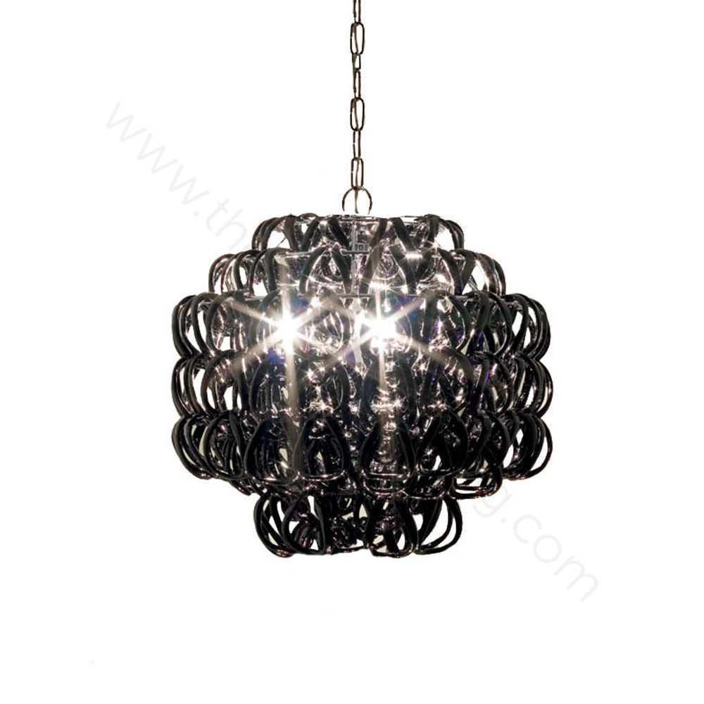 Pendant design lamp Giogali SP 50 by Vistosi (Black)