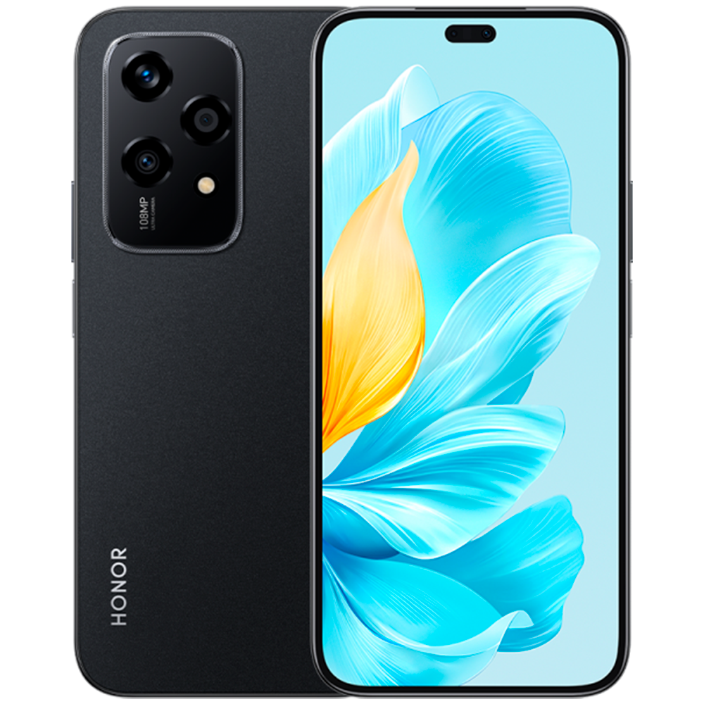Смартфон HONOR 200 Lite 8/256GB, Midnight Black (Черный)