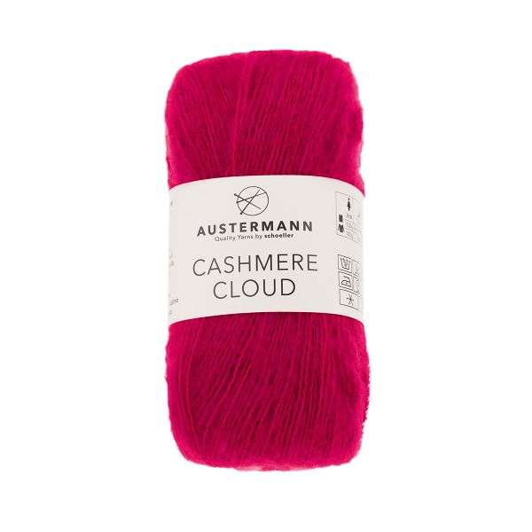Пряжа Austermann (Аустерманн) Cashmere Cloud / уп.10 мот. по 25 г, 180 м, 12006