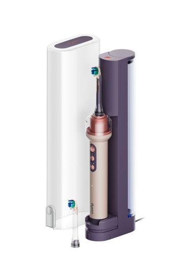 Электрическая зубная щетка Dyson CameraJet with flosser (Ceramic Pink)