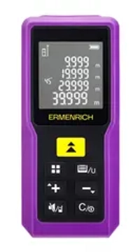 Лазерная рулетка Ermenrich Reel PRO GM100, фиолетовый