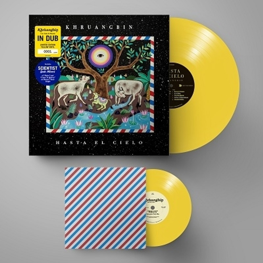 Khruangbin - Hasta El Cielo - Numbered, #844/2000, Yellow LP + 7''