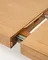 Раздвижной стол Erisia из массива дуба с натуральной отделкой, 200 (280) x 100 см