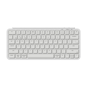 Беспроводная ультратонкая клавиатура Keychron B1 Pro, 77 клавиш, ножничные переключатели, цвет Ivory White (B1P-K8)