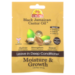 Okay Pure Naturals, Черное ямайское касторовое масло, оставьте в кондиционере для глубокого нанесения, 37 мл (1,25 жидк. унц.)