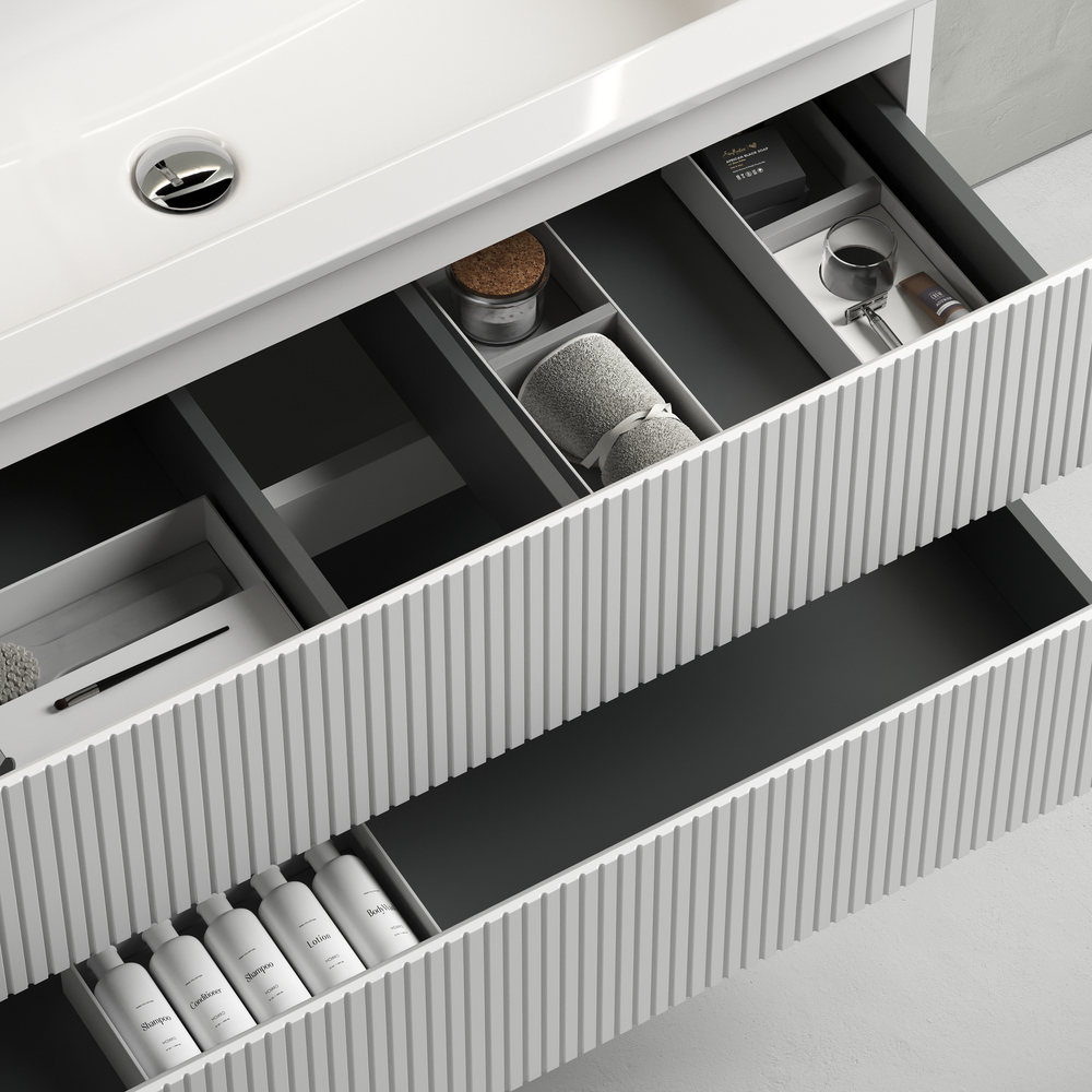 Тумба подвесная под раковину Sancos Snob T, Bianco 1195х445х500, арт. SNT120W