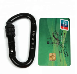 Карабин Xinda стальной, трапеция с муфтой Keylock XD-Q9704