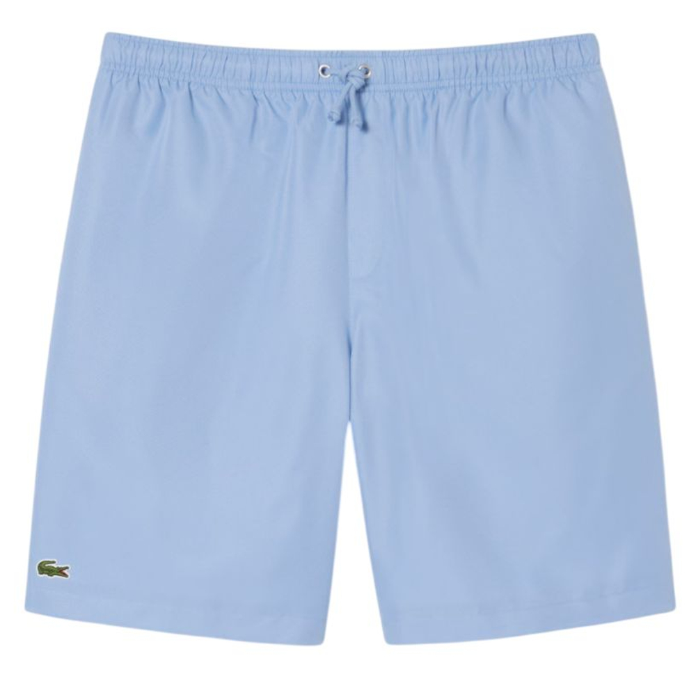 Мужские теннисные шорты Lacoste Lightweight Diamond Taffeta Sport - blue