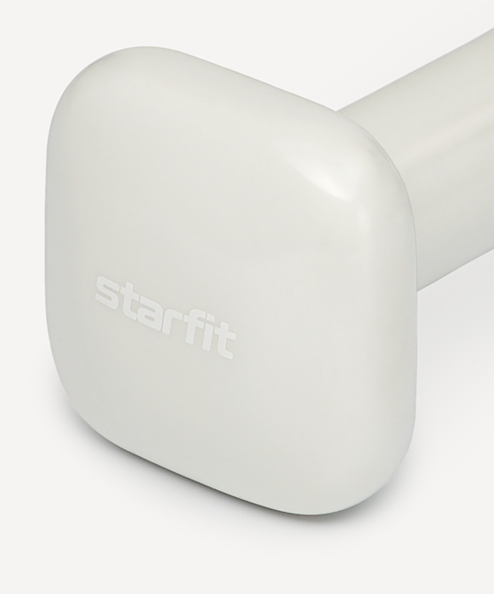 Гантель виниловая STARFIT DB-106 0,5 кг, светло-серый, пара