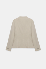 ПРИТАЛЕННЫЙ БЛЕЙЗЕР С ПОДПЛЕЧНИКАМИ — ZARA
