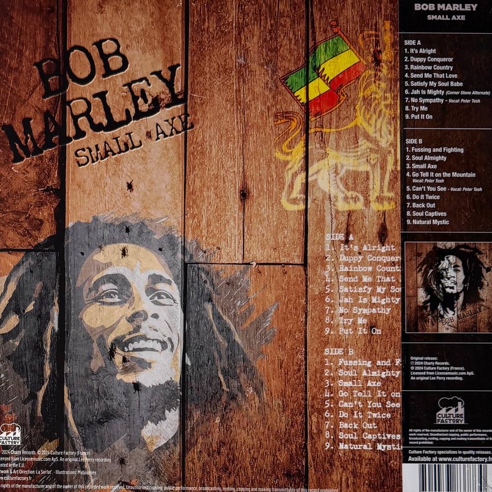 Виниловая пластинка Bob Marley ‎– Small Axe LP Green