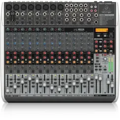 Behringer QX2222USB - микшер, 16каналов, 3-х полосный эквалайзер DSP KLARK TEKNIK, USB интерфейс