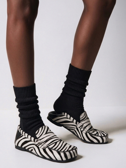 loafer zebra