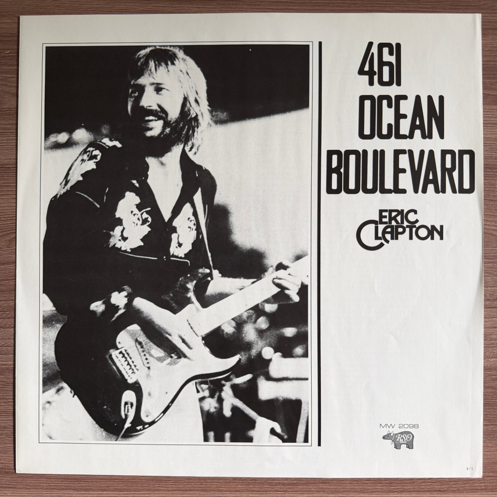 Виниловая пластинка Eric Clapton ‎– 461 Ocean Boulevard LP