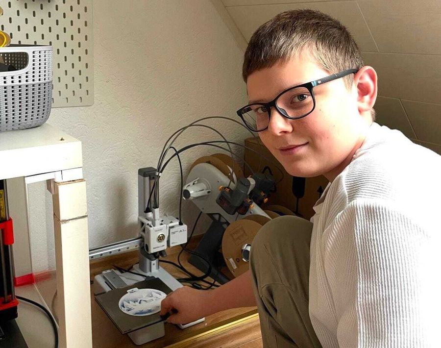 13-летний руководитель, создающий бизнес 3D-печати. История самого молодого предпринимателя