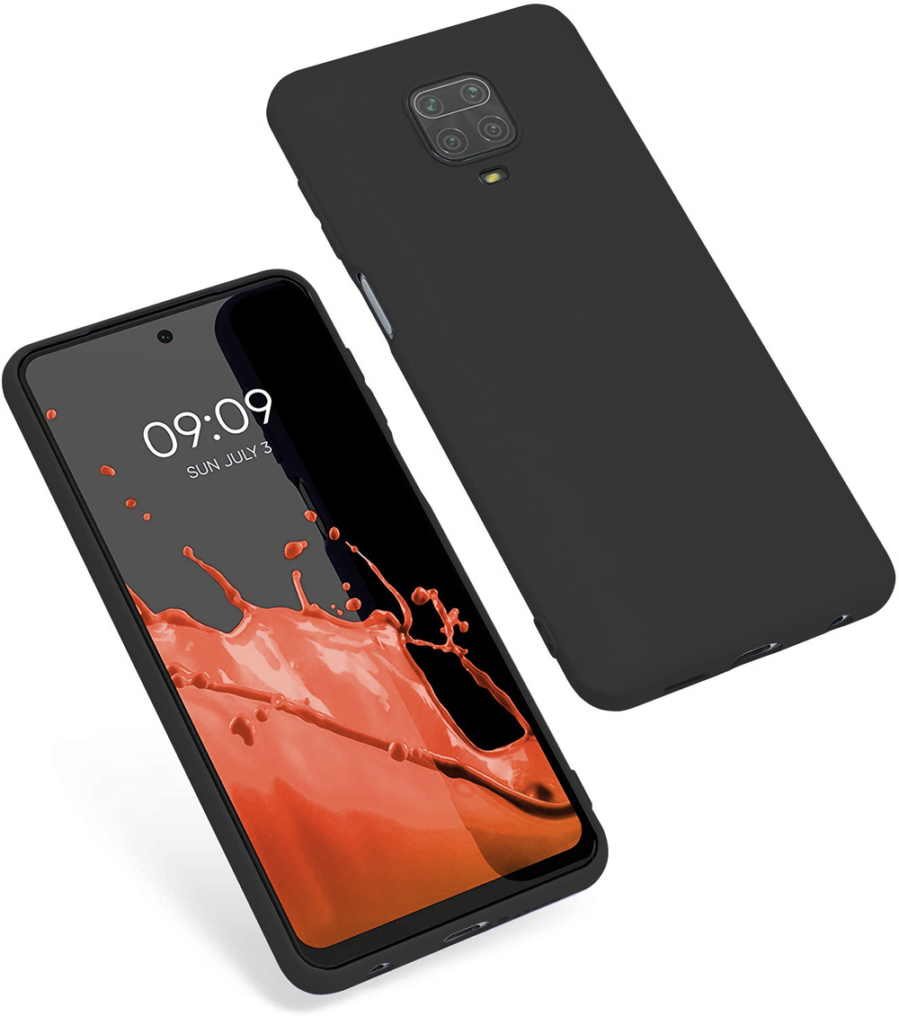 Мягкий Soft Touch чехол из силикона для XIAOMI REDMI NOTE 9 PRO / 9S / POCO M2 PRO с бархатной подкладкой