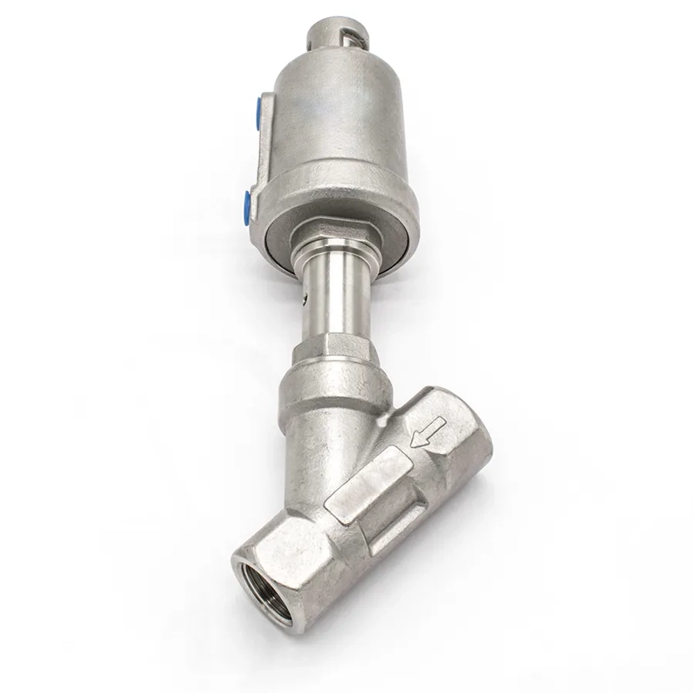Клапан седельный отсечной DN32 - G1 1/4 нерж. AISI 304 - 2/2 НЗ