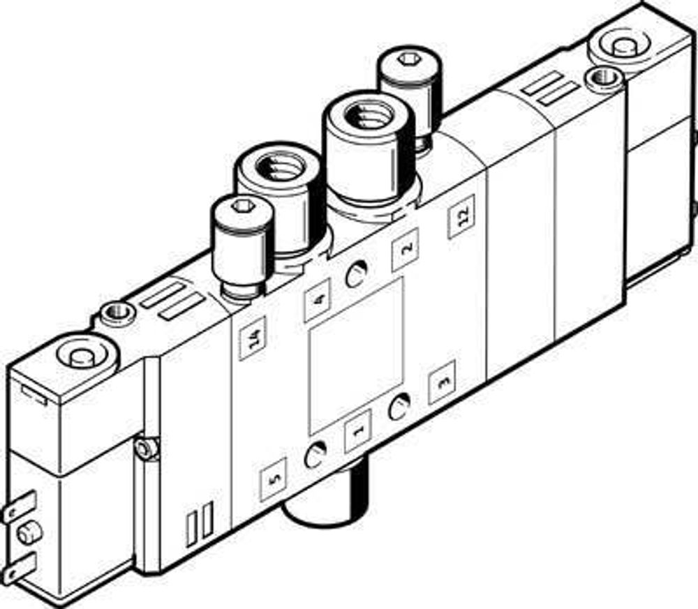 CPE10-M1BH-5/3ES-QS6-B Распределитель с электроуправлением
