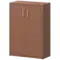 Стеллаж средний закрытый А-304/А-604 Терракота 770x370x1220 Арго