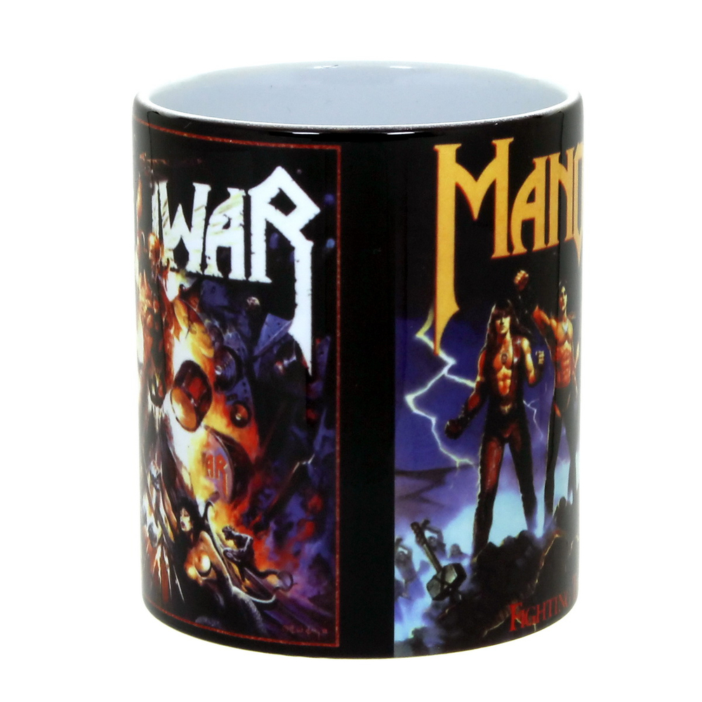 Кружка Manowar Hell on Stage / Fighting the World (154)