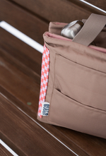 Best Buddy Сумка-лежак 2в1 Buddy Bag Розовая клетка
