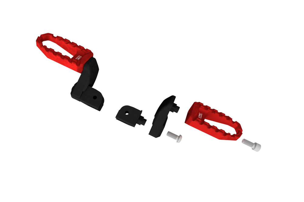 PEA50B CNC RACING RISER 20MM FOR DRIVE TOURING FOOTPEGS (MTS)