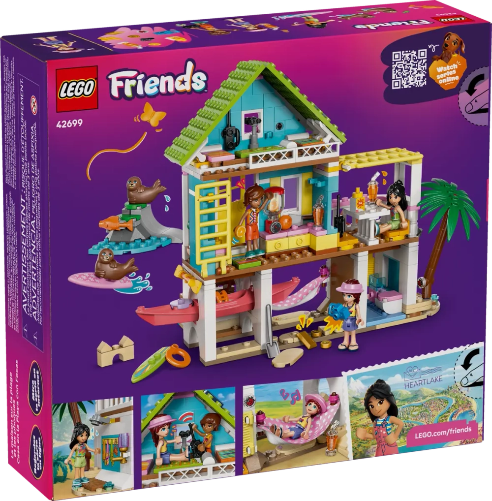 Конструктор LEGO Friends 42699 Beach House with Seals