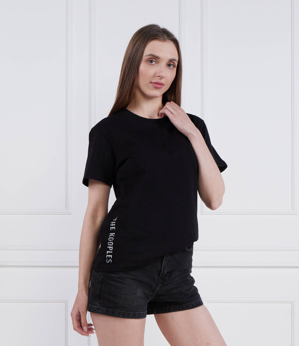 Футболка The Kooples - черный(FTSC26056K)