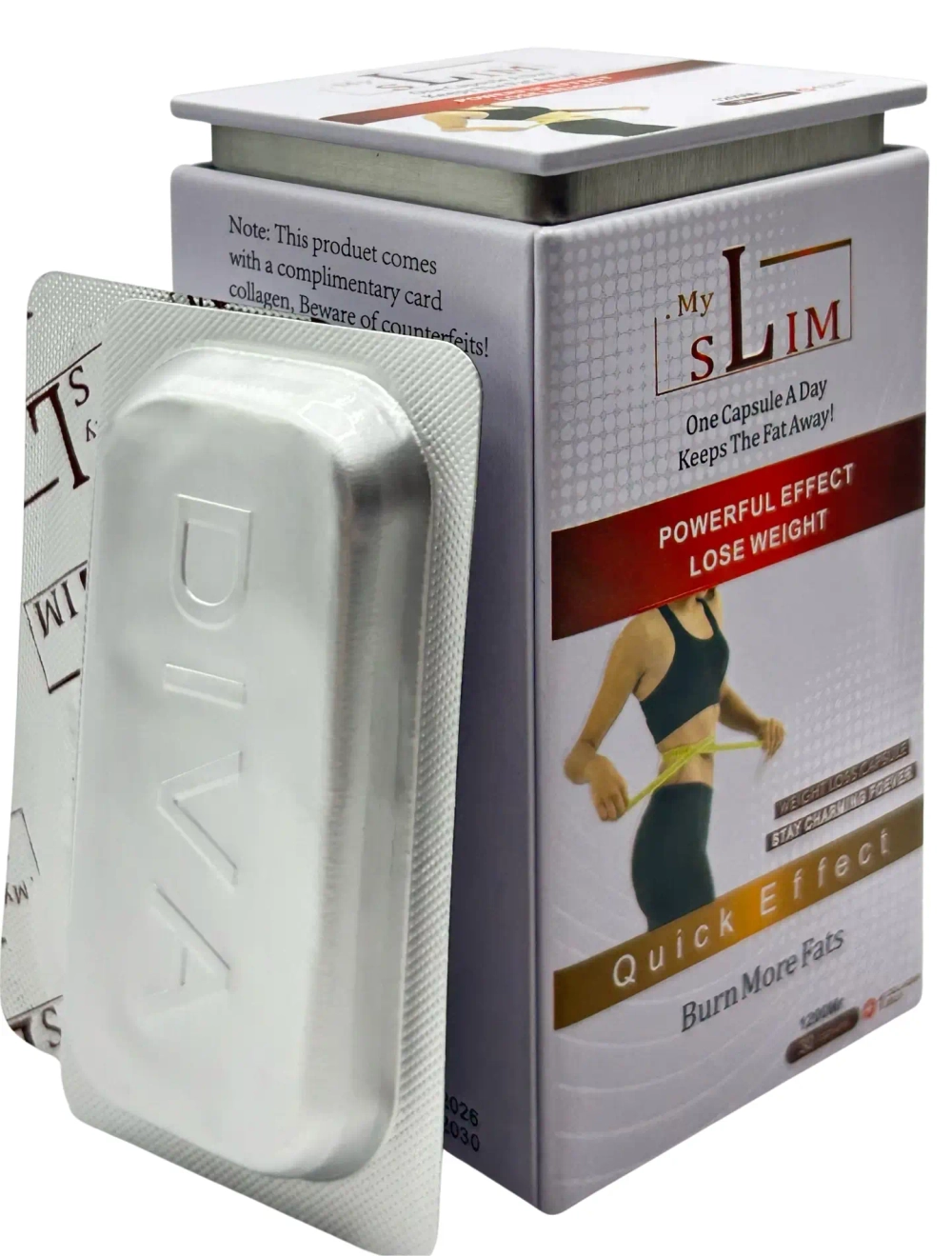 Жиросжигатель My Slim для снижения веса 30 капсул США