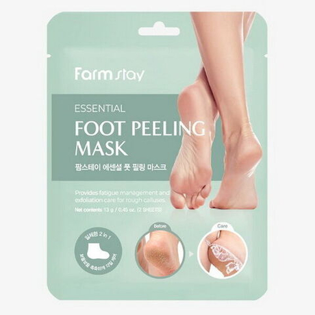 Пилинг-носочки для ног FarmStay Essential Foot Peeling Mask, 1пара (13г)