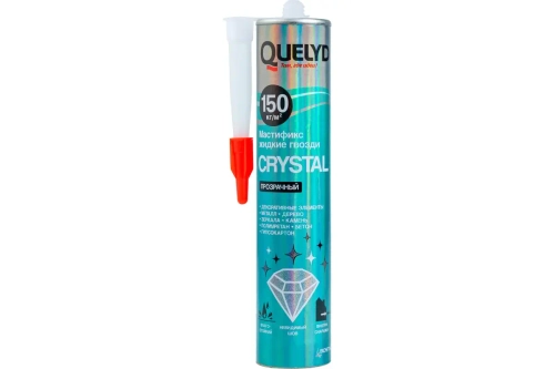 Клей монтажный неопреновый Quelyd Мастификс CRYSTAL прозрачный 260 г