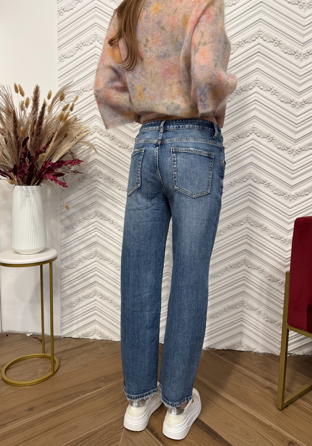 Джинсы Mom Fit