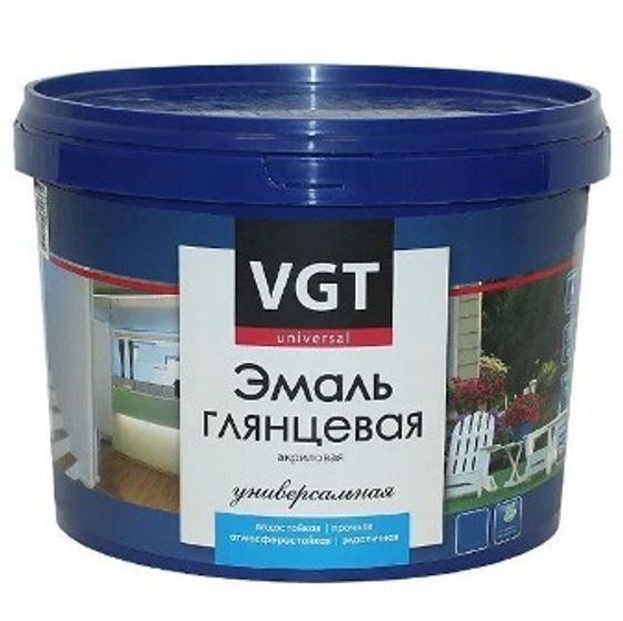 Эмаль ВД-АК-1179 универсал.матов. База А Супербелая 3кг ВГТ