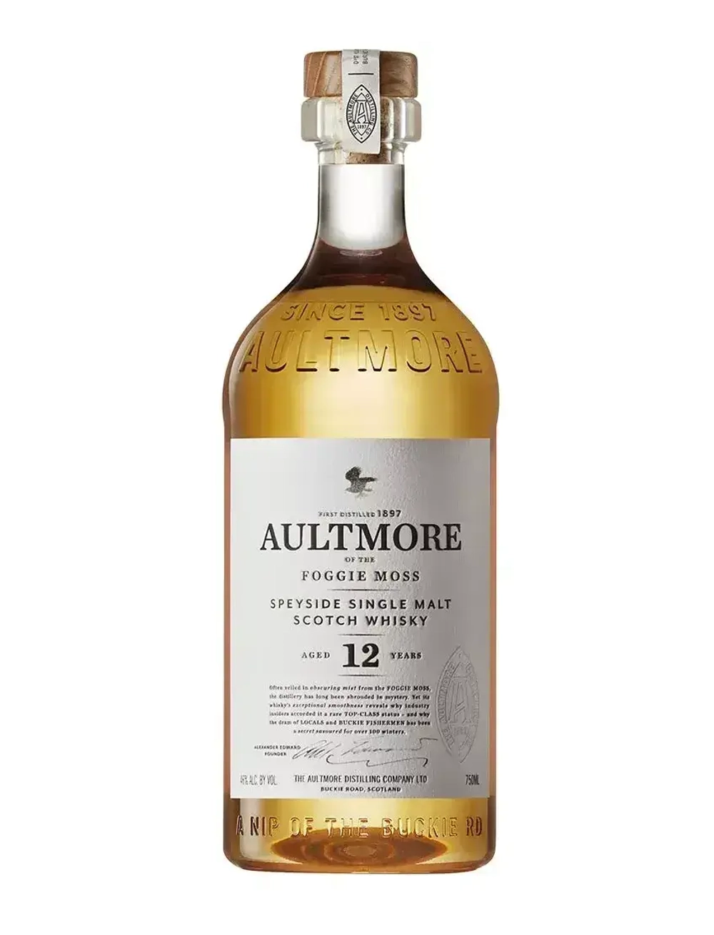 Виски Aultmore 12 Y.O. 0,7 л. В тубе